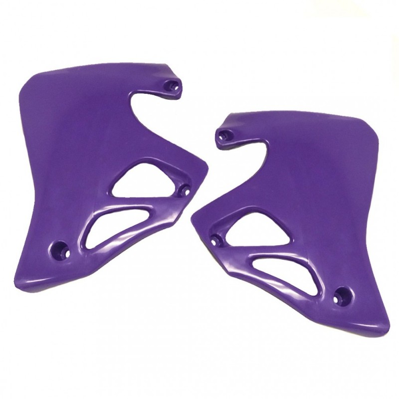 Ouïes de radiateur UFO Plast Honda CR 125 250 CR125 CR250 1995 1996 1997 violet purple Ouïes de radiateur UFO Plast Honda CR 125 250 CR125 CR250 1995 1996 1997 violet purple