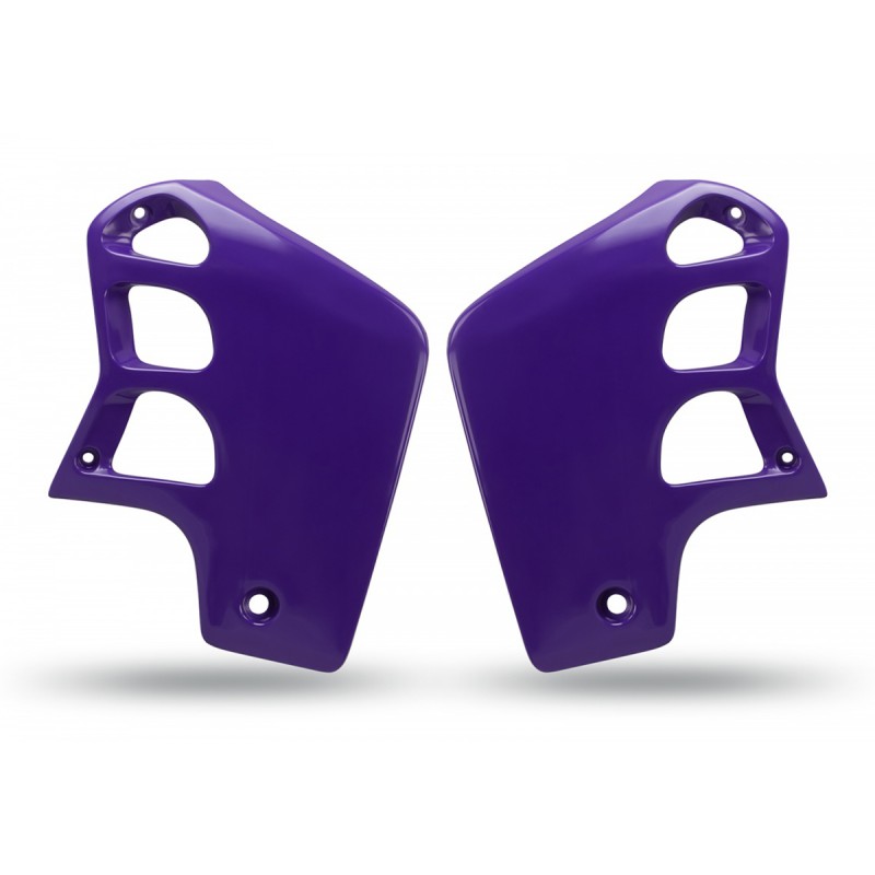 Ouïes de radiateur UFO Plast Honda CR 500 CR500 1989-2001 1995 violet purple