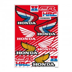 Planche stickers Honda...