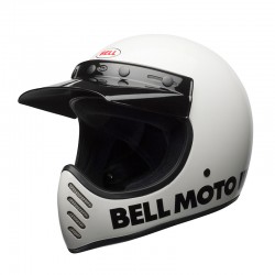 Bell Moto-3 Classic White